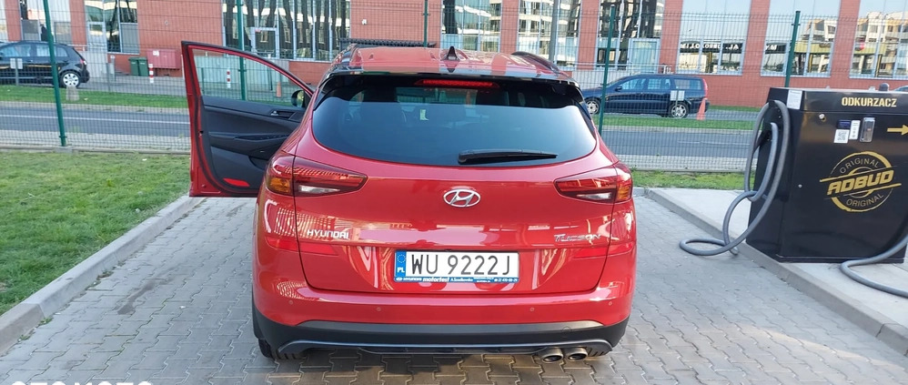Hyundai Tucson cena 110000 przebieg: 35000, rok produkcji 2019 z Warszawa małe 254